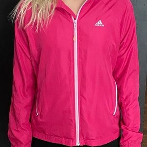Adidas windbreaker zip up